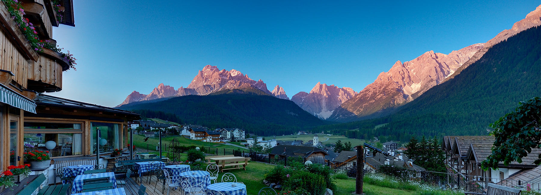 Webcams In Sexten In Den Sextner Dolomiten Hochpustertal Berghotel 0114