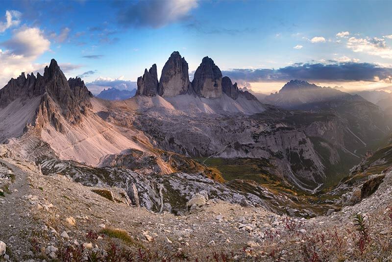 Drei Zinnen in den Dolomiten: Tipps, Urlaubsinfos & Unterkunft